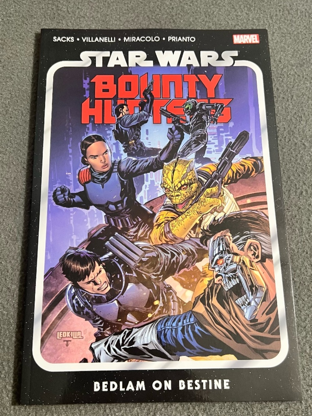 Star Wars Marvel Comics Bounty Hunters Bedlam on Bestine Vol. 6